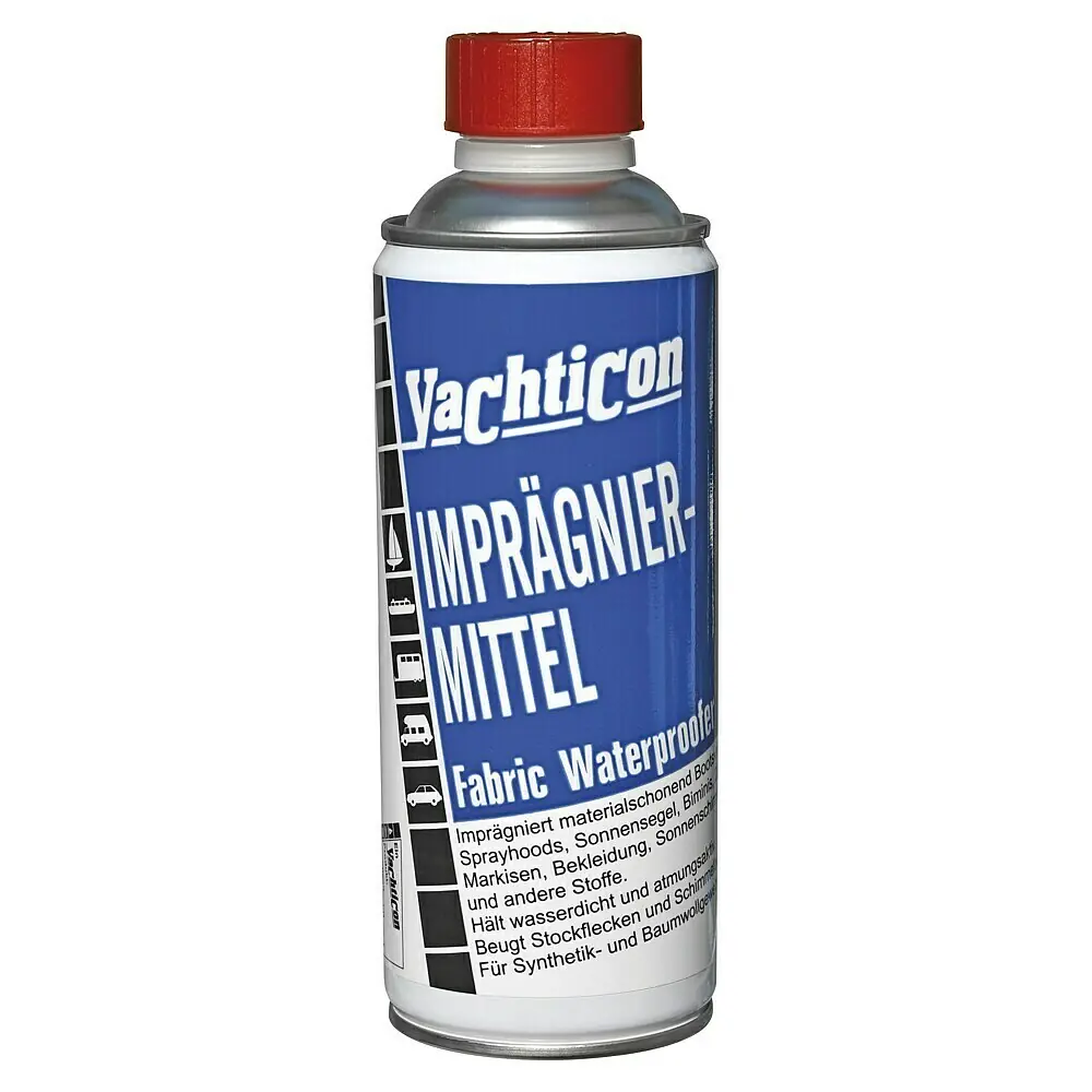 Yachticon Imprgnier-Set Zelt & Markisen  1L Imprgniermittel + 100ml  Nahtdichter Pinsel