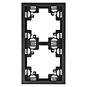 Voltomat Abdeckrahmen (Anthrazit, 2-fach, Kunststoff, Unterputz)