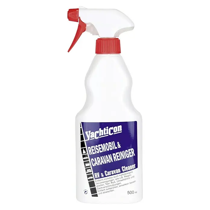 Yachticon Campingreiniger - 500 ml - Sprühflasche Yachticon Reisemobil & Caravan Reiniger, ideal für die mühelose Reinigung von Wohnmobilen und Caravans.
