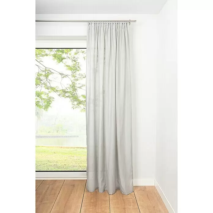 Schlaufenschal Breeze - B x H: 135 x 300 cm, 100 % Polyester, Grau - Stimmungsaufnahme