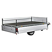 Stema Anhänger Basic SH 1300-25-15.1 (Nutzlast: 966 kg, Einachser, Kasteninnenmaß: 251 x 153 x 34,5 cm, Gebremst) | BAUHAUS