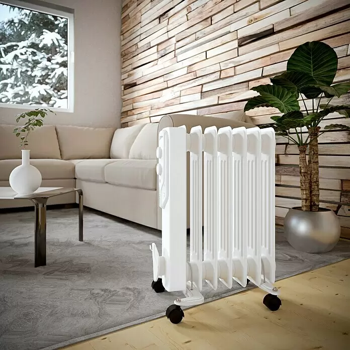 Voltomat HEATING Ölradiator - 1.500 W, Raumgröße bis ca. 15 m², Weiß - Stimmungsaufnahme