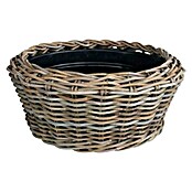 Van der Leeden Plantenpot (Naturel/grijs, Buitenmaat (Ø x h): 30 cm x 12 mm) | BAUHAUS
