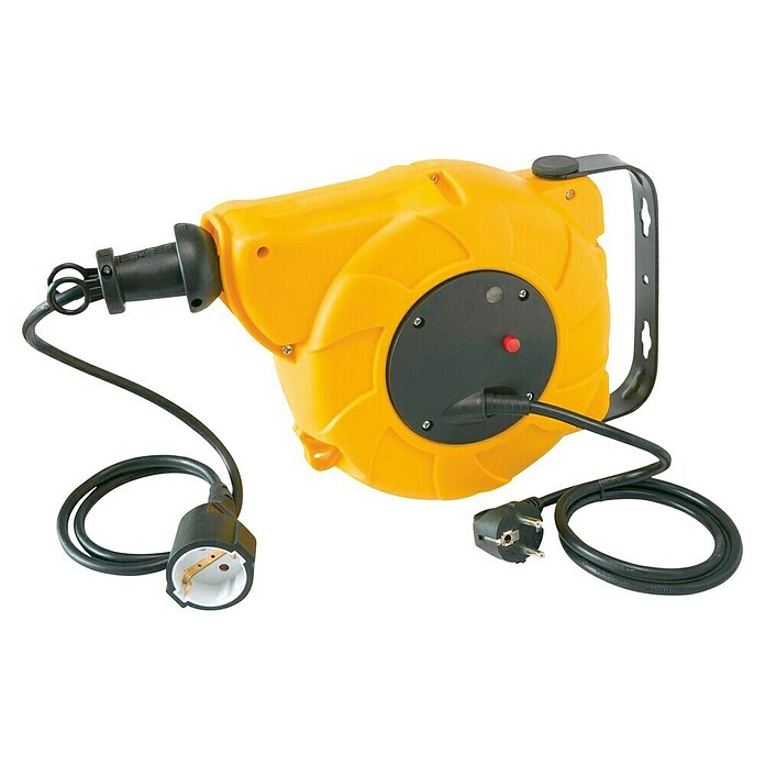 Electraline Enrollacables automático  (15 m, Para exterior, H05VV-F3G1,0)