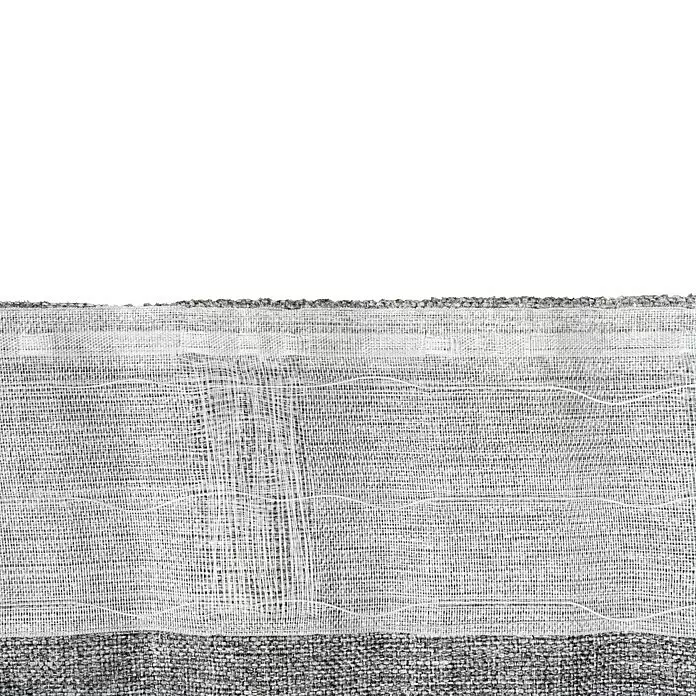 Schlaufenschal Chalet - B x H: 135 x 245 cm, 100 % Polyester, Grau - Detailaufnahme