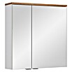 Astor Spek Spiegelschrank (B x H: 60,2 x 61,6 cm, Ohne Beleuchtung, Holz, Weiß/Holzoptik) | BAUHAUS