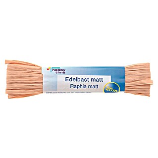 Glorex Hobby Time Edelbast (Natur, 2 000 cm)