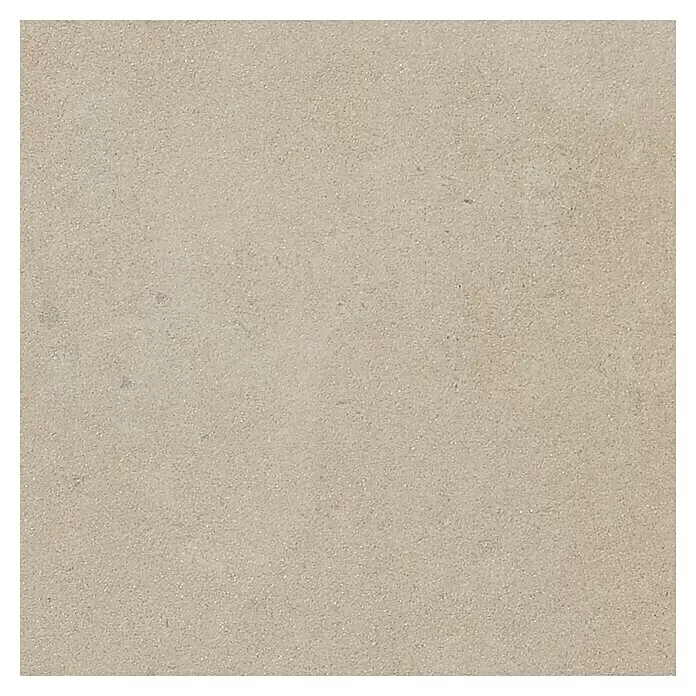 Art-Tec by Palazzo Feinsteinzeugfliese - 59,5 x 59,5 cm, Creme, Glänzend - Nahaufnahme einer hellbeigen, feinkörnigen Textur, die Sand oder Naturstein ähnelt, mit subtilem Glanz.