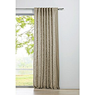 Schlaufenschal Leinen-Look (B x H: 135 x 300 cm, 100 % Polyester, Beige)