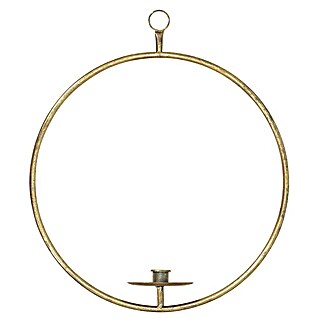 Kerzenhalter Ring (Gold, Durchmesser: 52,5 cm, Metall)