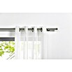 Ösenschal Transparent (B x H: 135 x 245 cm, 100 % Polyester, Weiß) | BAUHAUS