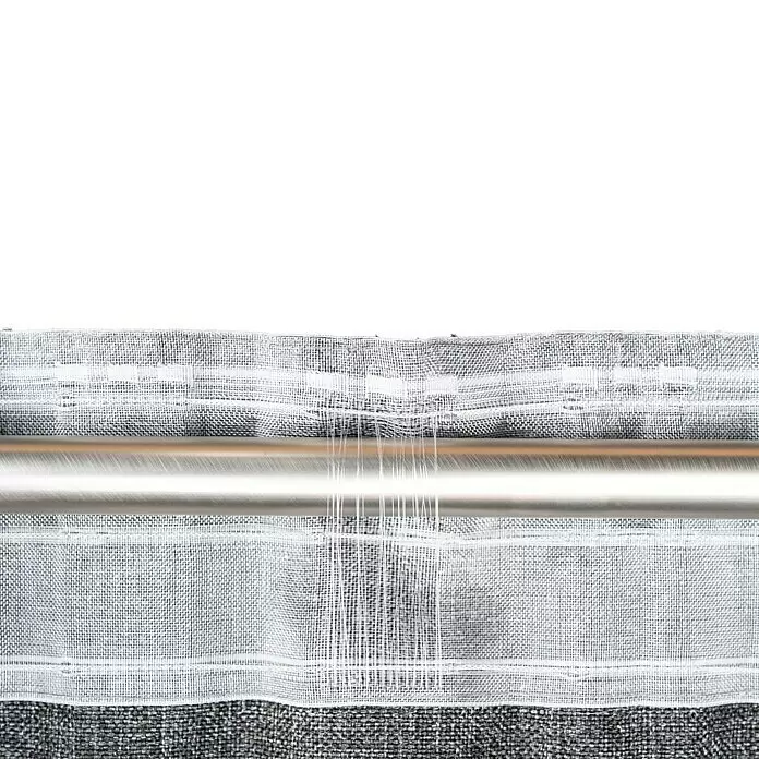 Schlaufenschal Chalet - B x H: 135 x 300 cm, 100 % Polyester, Anthrazit - Detailaufnahme