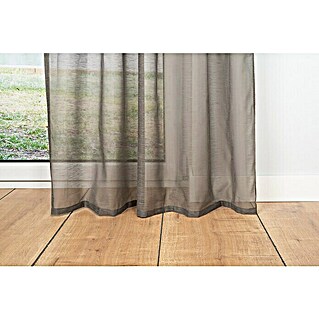 Ösenschal Soft (B x H: 135 x 300 cm, 100 % Polyester, Taupe)