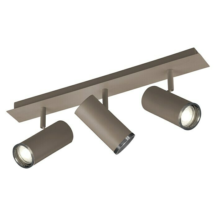 Hell Polo Deckenstrahler (35 W, Taupe, GU10, 3 Stk.)
