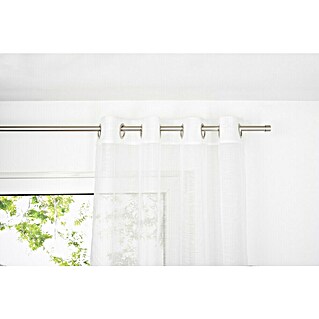 Ösenschal Soft (B x H: 135 x 300 cm, 100 % Polyester, Weiß)