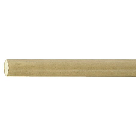 Gardinenstange Stab (Buche, Länge: 160 cm, Durchmesser: 28 mm, Kürzbar)