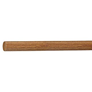 Gardinenstange Stab (Kirschbaum, Länge: 200 cm, Durchmesser: 28 mm)