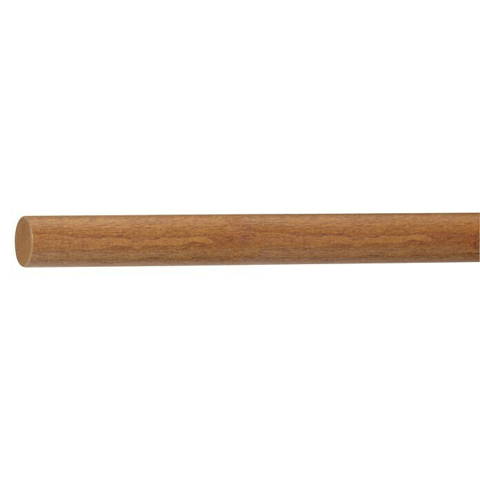 Gardinenstange Stab (Kirschbaum, Länge: 240 cm, Durchmesser: 28 mm,  Kürzbar) | BAUHAUS