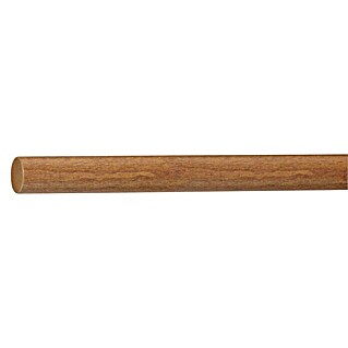 Gardinenstange Stab (Kirschbaum, Länge: 240 cm, Durchmesser: 28 mm, Kürzbar)