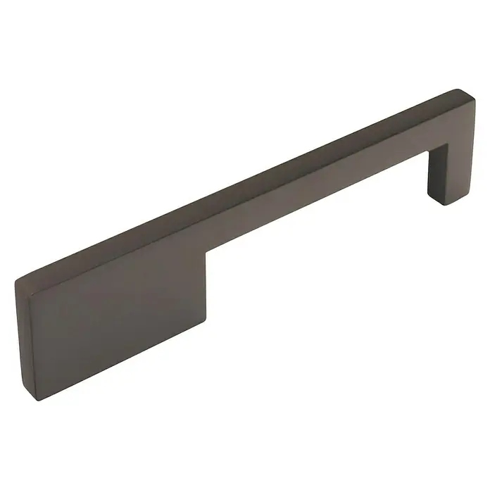 Möbelgriff - 2 Stk., Typ Möbelgriff: Bügel, Sonstige, Sonstige, Schwarz, Länge: 148 mm - Ein modernes, rechteckiges Möbelstück mit einer dunklen Oberfläche, ideal für Schubladen oder Schranktüren.