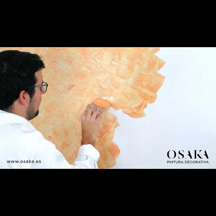 Osaka Pintura para paredes base neutra Coral - Neutro, 2,5 l - Cómo aplicar correctamente la pintura de alta decoración CORAL de OSAKA