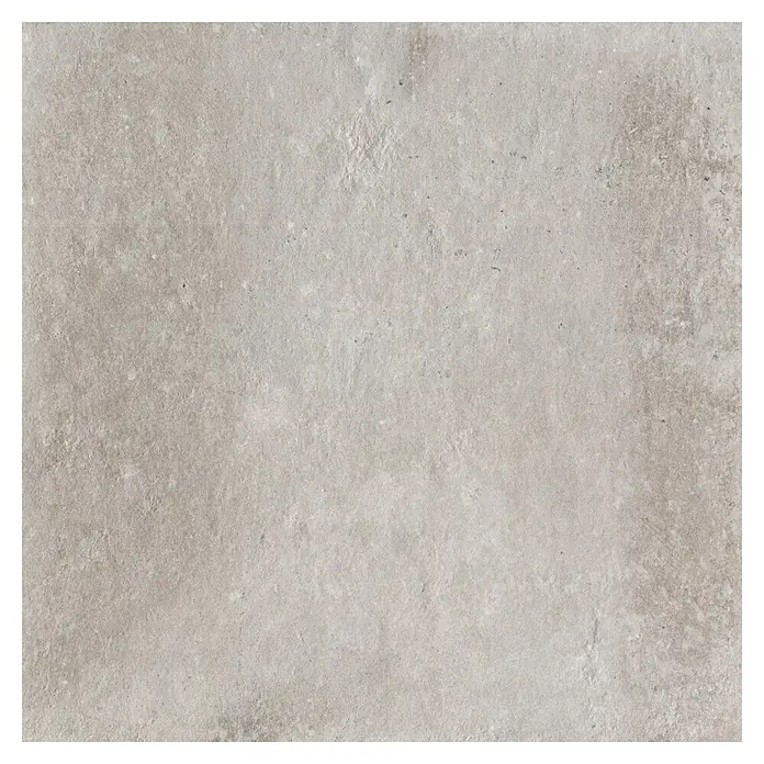 RAK Ceramics Feinsteinzeugfliese Volterra - 60 x 60 cm, Sandgrau, Matt - Graue Betonfliese mit subtiler Textur. Perfekt für moderne Innenräume, die eine schlichte und elegante Ästhetik suchen.