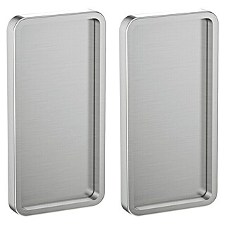 Diamond Doors Griffmuschel Square (Edelstahloptik, 115 x 58 mm)