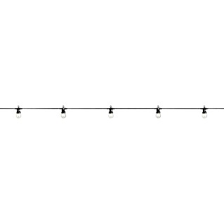 Garden 24 Guirnalda luminosa LED (Para exterior, 550 cm, Color de luz: Blanco cálido, Redonda)
