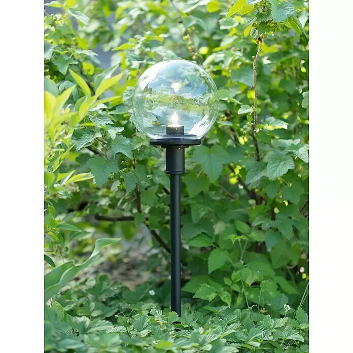 Garden 24 LED-WegeleuchteSchwarz, Höhe: 60 cm, Warmweiß Mood Shot