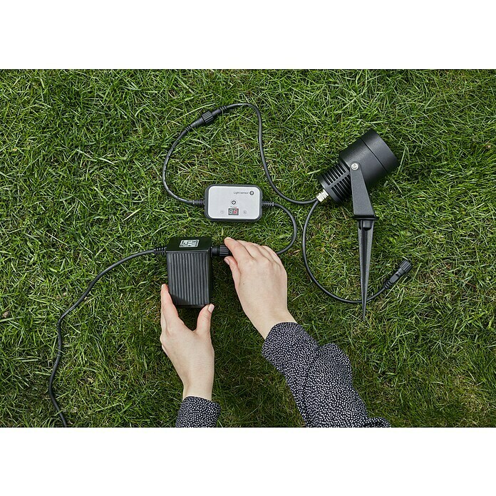 Garden 24 Bewegungsmelder Sensor/Timer (Schwarz) | BAUHAUS