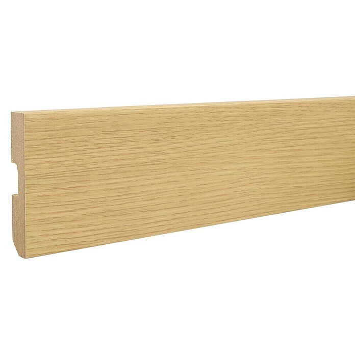 LOGOCLIC Rodapié Roble Carpatos (220 cm x 15 mm x 80 mm, MDF) | BAUHAUS