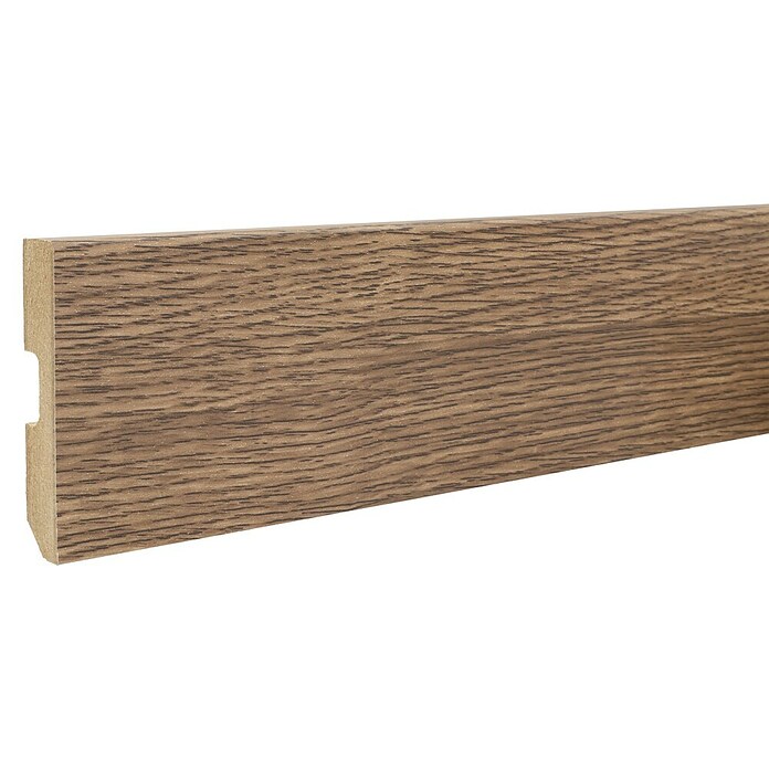 LOGOCLIC Rodapié Roble Galia (220 cm x 15 mm x 80 mm, MDF) | BAUHAUS