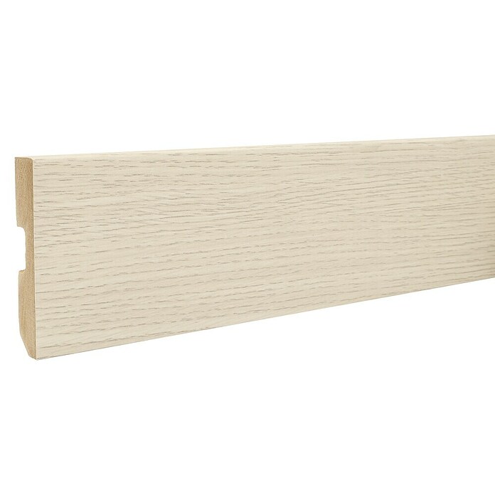 LOGOCLIC Rodapié Roble Genuine (220 cm x 15 mm x 80 mm, MDF) | BAUHAUS