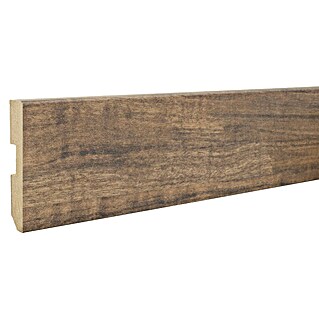 LOGOCLIC Rodapié Roble Florencia (220 cm x 15 mm x 80 mm, MDF)