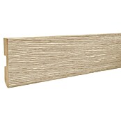 LOGOCLIC Rodapié Roble Tempo (220 cm x 15 mm x 80 mm, MDF) | BAUHAUS