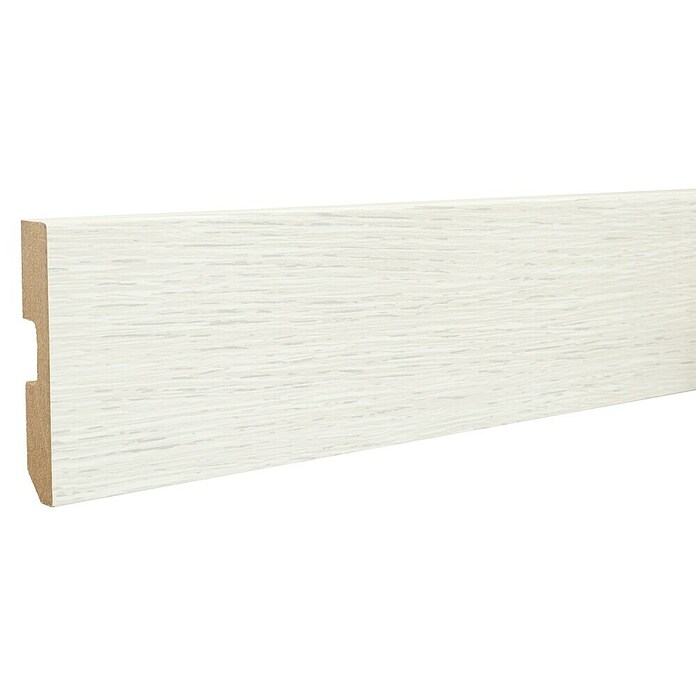 LOGOCLIC Rodapié Roble Bruma (220 cm x 15 mm x 80 mm, MDF) | BAUHAUS