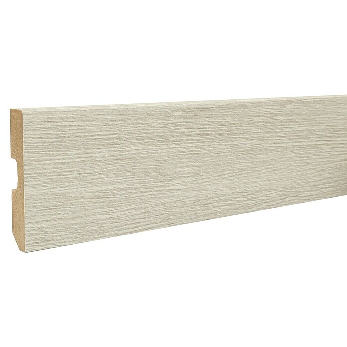 LOGOCLIC Rodapié Roble Ferrara (220 cm x 15 mm x 80 mm, MDF) | BAUHAUS