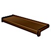 Sarei Seitenteile (PVC, Braun, 150 x 30 x 40 mm, 2 Stk.)