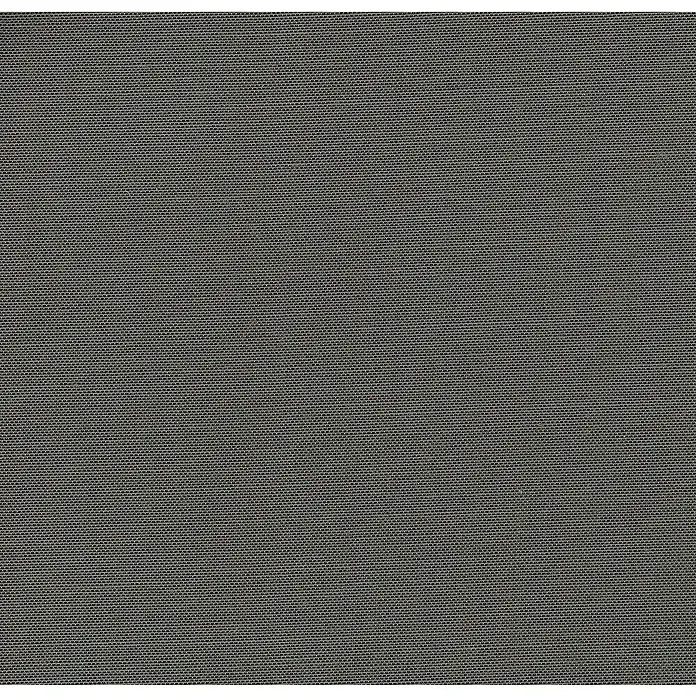 Expo Ambiente Flächenvorhang Pure - Grau, Kunststoff, B x H: 60 x 245 cm, Aufhängung: Klettband - Graues Stoffmuster in Nahaufnahme, ideal für Hintergründe oder Texturen. Das feine Gewebe verleiht eine elegante Note.