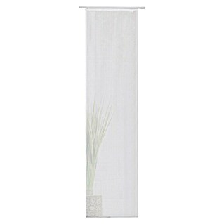 Expo Ambiente Flächenvorhang Pure (Weiß, 100 % Polyester, B x H: 60 x 245 cm, Aufhängung: Klettband)