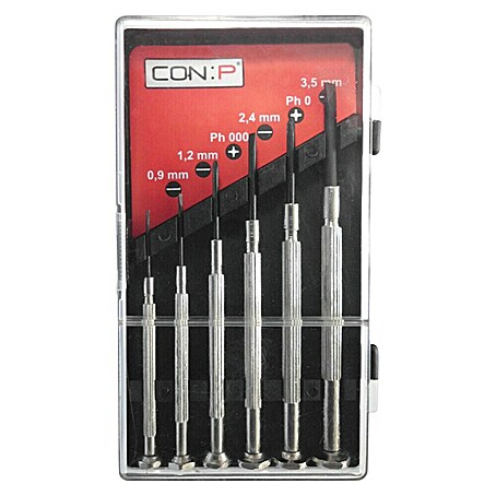 Connex Set de destornilladores precisión (6 pzs.)