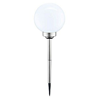 BAUHAUS Solarna kuglasta svjetiljka (Šiljak za zabijanje u zemlju, Promjer: 20 cm, Visina: 52,3 cm, LED, 8 h)