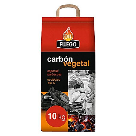 Ok Fuego Carbón de leña 100% ecológico