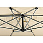 Schneider Premium Ampelschirm rund Bermuda (Natur, Durchmesser Bespannung: 350 cm) | BAUHAUS