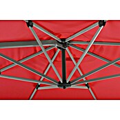 Schneider Premium Ampelschirm rund Bermuda (Rot, Durchmesser Bespannung: 350 cm) | BAUHAUS