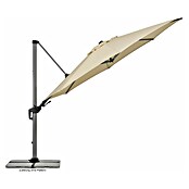 Schneider Premium Ampelschirm rund Bermuda (Natur, Durchmesser Bespannung: 350 cm) | BAUHAUS