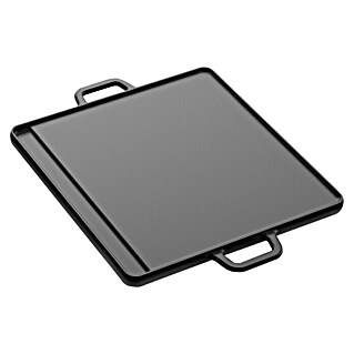 Tepro Grillplatte Universal (Gusseisen, L x B x H: 36 x 20 x 1,5 cm)