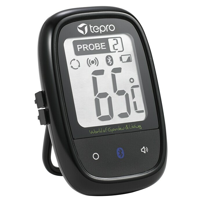 Batteriebetrieben) Tepro | (Digital, Bluetooth BAUHAUS Grill-Thermometer