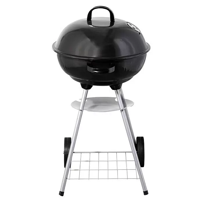 Tepro Kugelgrill Key West - Durchmesser Grillfläche: 41,5 cm, Schwarz - Vorderansicht