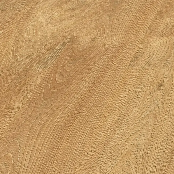 LOGOCLIC Laminado Roble Livorno - 1.380 x 193 x 8 mm, Roble, AC5 - Laminado claro con aspecto de madera. Los tonos cálidos y el dibujo de las vetas dan al suelo un aspecto natural y acogedor.